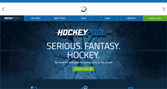 Desktop Screenshot of hockeypool.com
