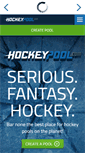 Mobile Screenshot of hockeypool.com